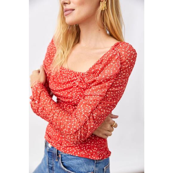 Maeve by Anthropologie Tulle Blouse - Small - Picture 13 of 13